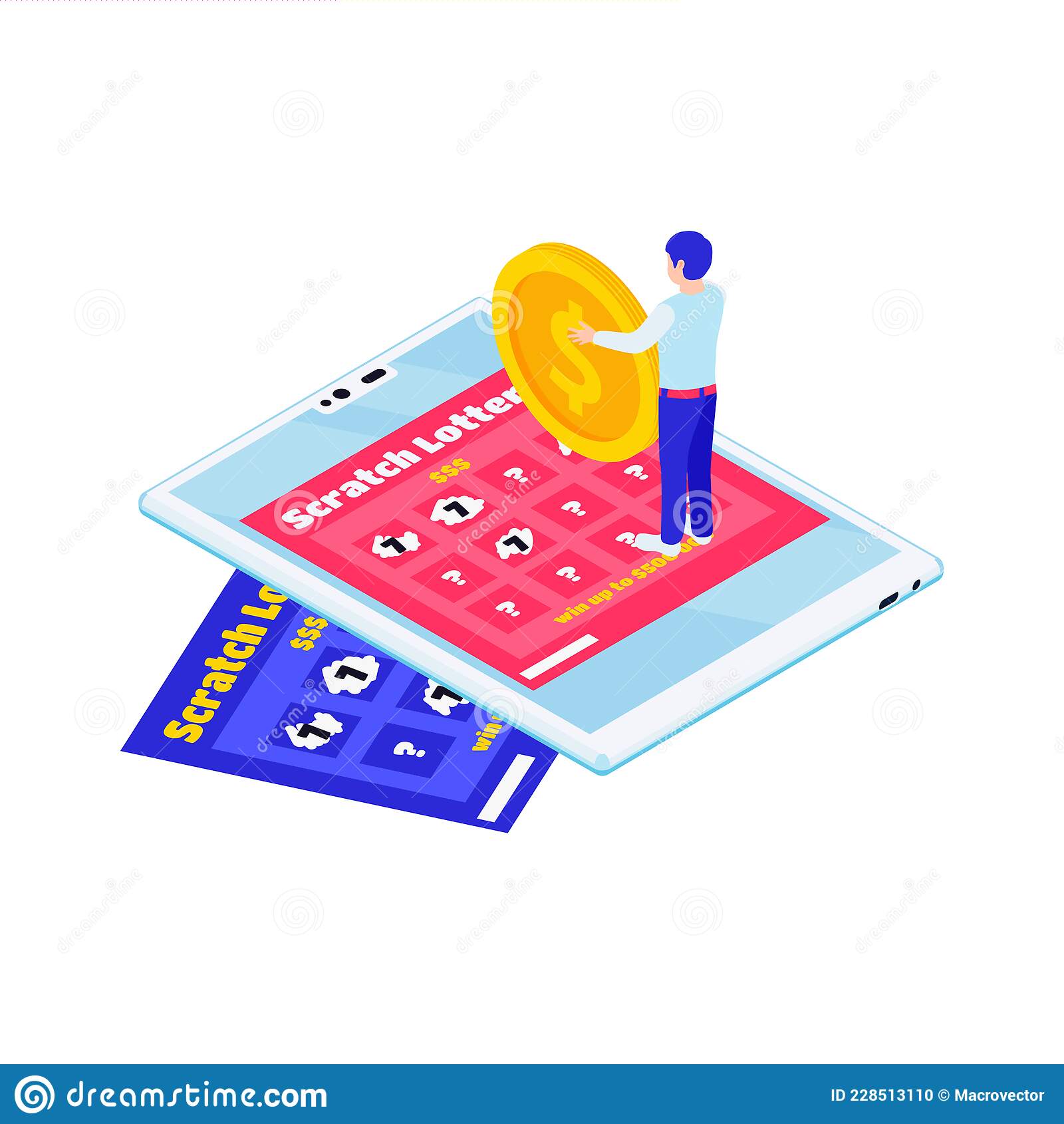 Online lottery